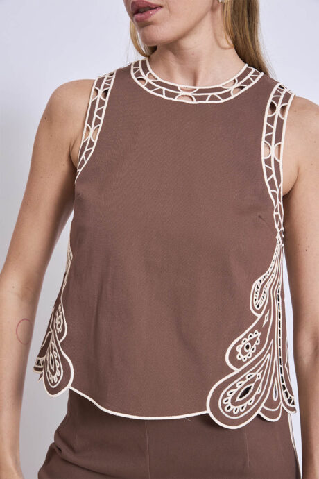 BLUSA BORDADOS EMMA - Imagen 9