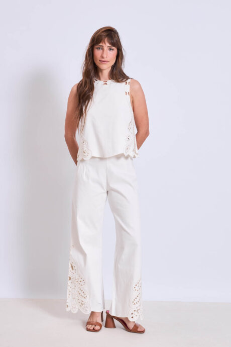 PANTALON BORDADOS SASHA - Imagen 2
