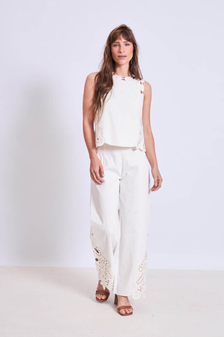 BLUSA BORDADOS EMMA - Imagen 2