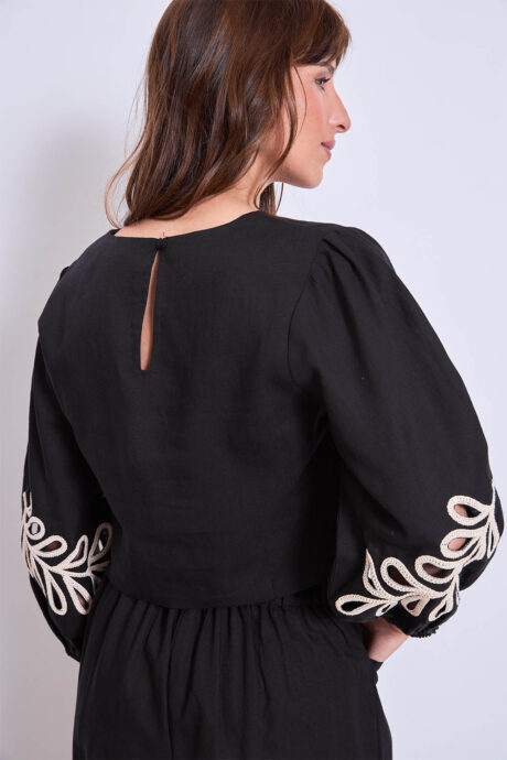 BLUSA APLIQUES ANGIE - Imagen 6