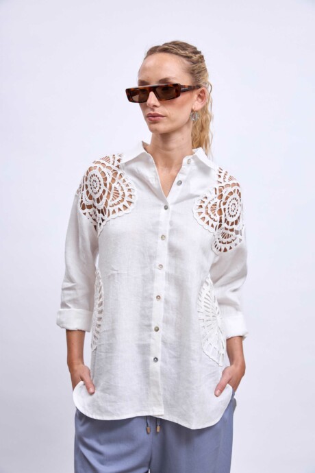 CAMISA APLIQUES REGINE - Imagen 3