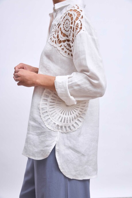 CAMISA APLIQUES REGINE - Imagen 7