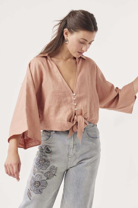 CAMISA CROP VANESSA - Imagen 6