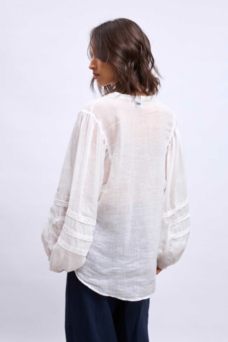 CAMISA APLIQUES MARCELINA - Imagen 6