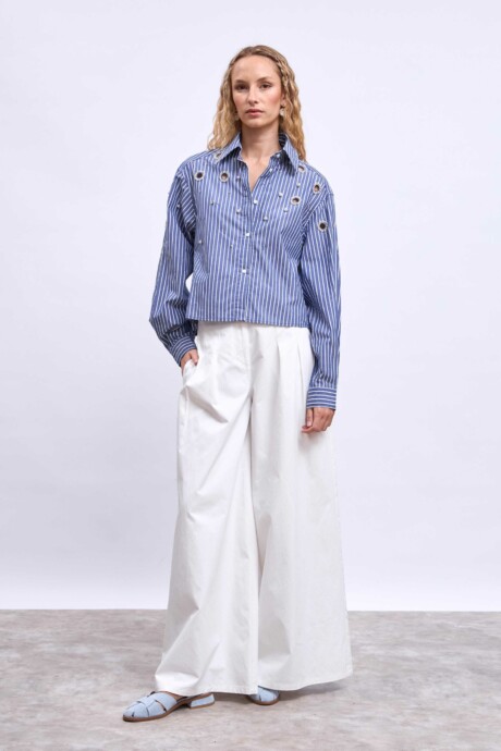 CAMISA STRASS LEA