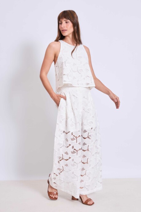 PANTALON BRODERIE PIERINA - Imagen 4
