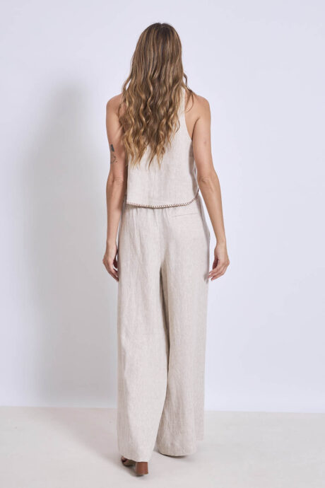 BLUSA LINO BORDADO EVELIA - Imagen 5