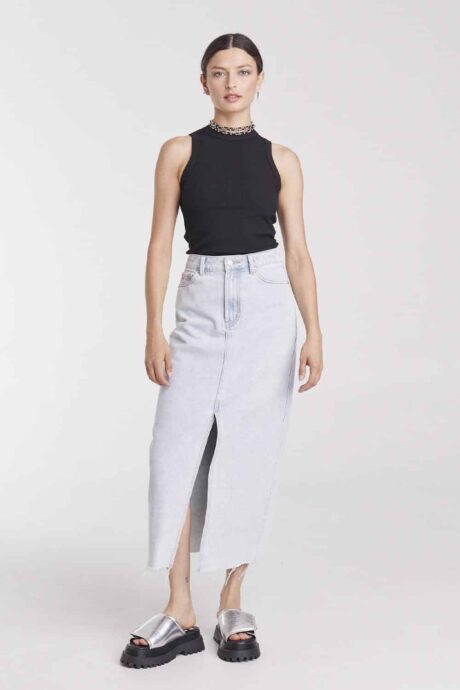 FALDA JEAN RACHEL