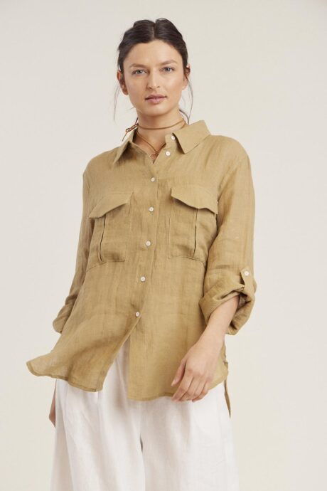CAMISA LINO NELLIE - Imagen 8