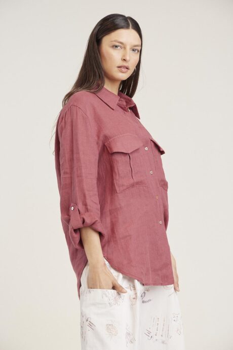CAMISA LINO NELLIE - Imagen 3