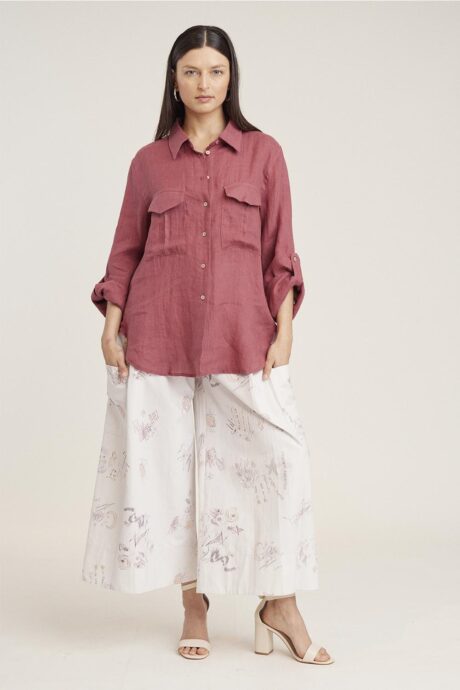 CAMISA LINO NELLIE - Imagen 6