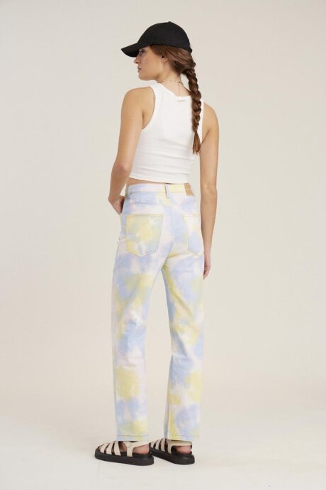 REGULAR JEANS ESTAMPA HEAVEN - Imagen 3