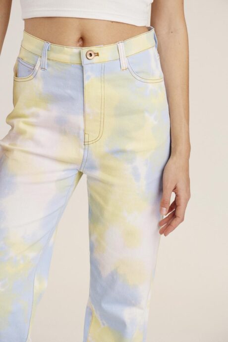 REGULAR JEANS ESTAMPA HEAVEN - Imagen 5