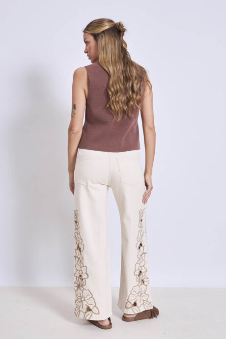 JEANS BORDADOS VICENTA - Imagen 5