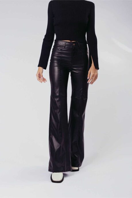 PANTALON EFECTO PIEL LESLIE - Imagen 4