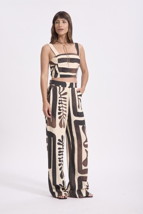 PANTALON ESTAMPA LARA - Imagen 6