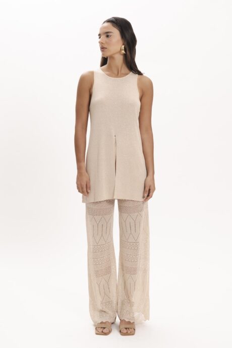 BLUSA TEJIDA C/ TAJO GLORIA