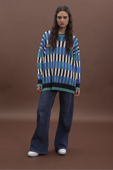 SWEATER JACQUARD BEGONIA - Imagen 10