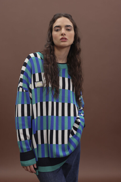 SWEATER JACQUARD BEGONIA - Imagen 5