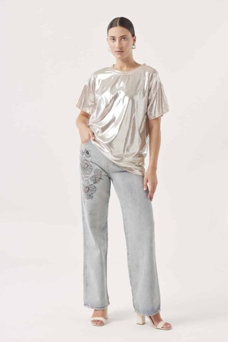 TSHIRT METALIZADA ILSE