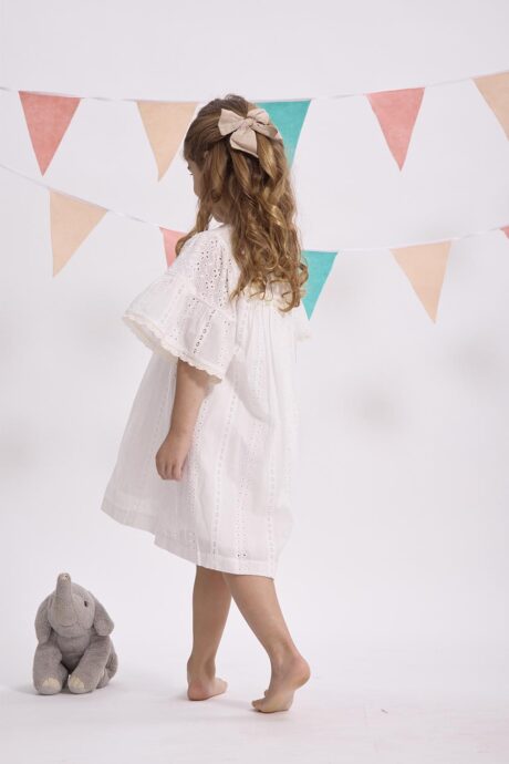 VESTIDO BRODERIE LIME - Imagen 5