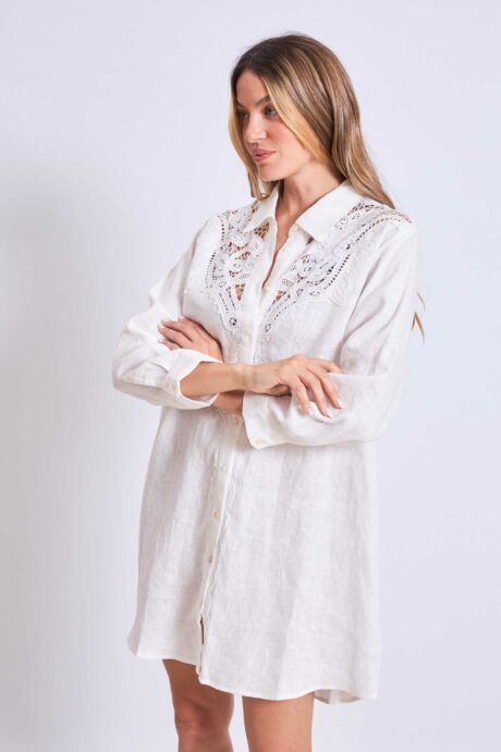VESTIDO APLIQUES BUCHI - Imagen 4