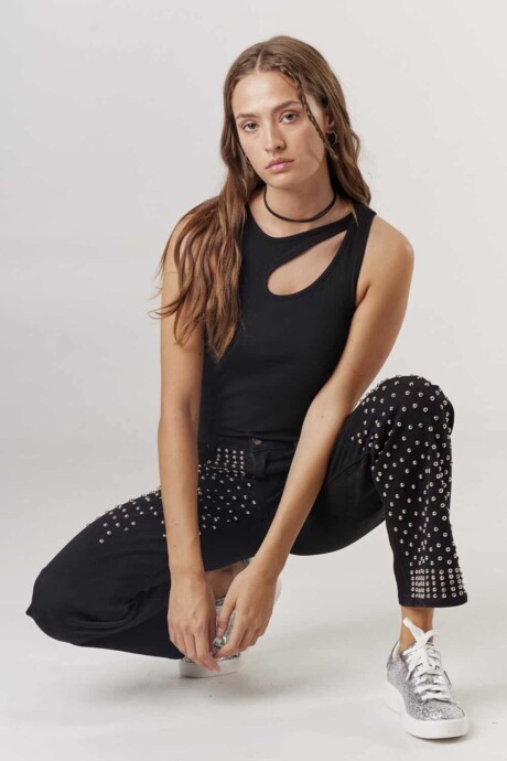 JEANS REGULAR TACHAS IYA - Imagen 3