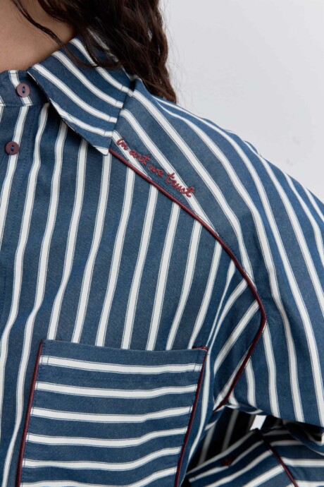 CAMISA RAYAS JUANA - Imagen 4