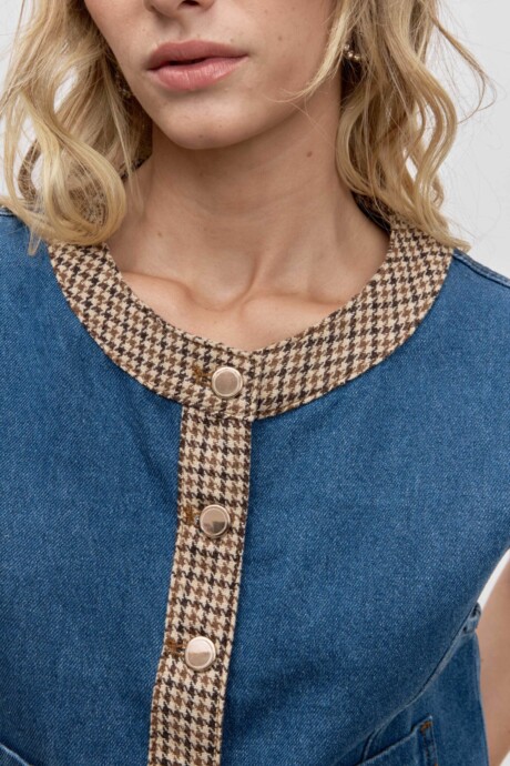 CHALECO DENIM VEGA - Imagen 4