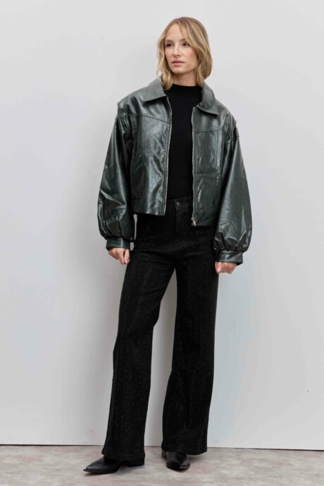 CAZADORA DENIM BRILLOS TIBERIA