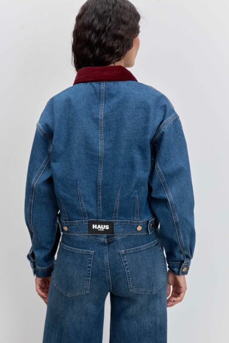 CAZADORA DENIM BIANCA - Imagen 7
