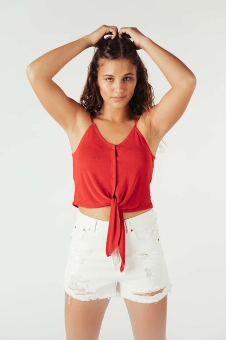 BLUSA SIN MANGAS - Imagen 4
