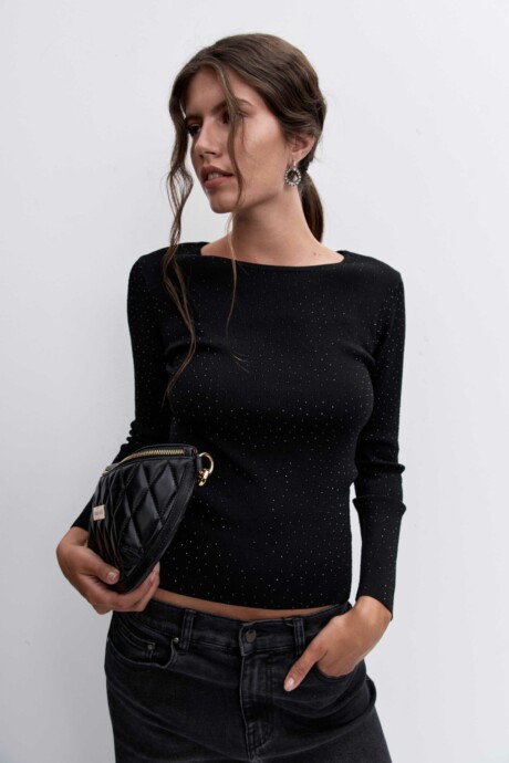 JERSEY TEJIDO C/STRASS ELIA - Imagen 3