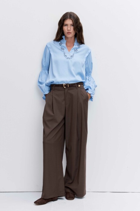 BLUSA BORDADOS EUGENIA - Imagen 2