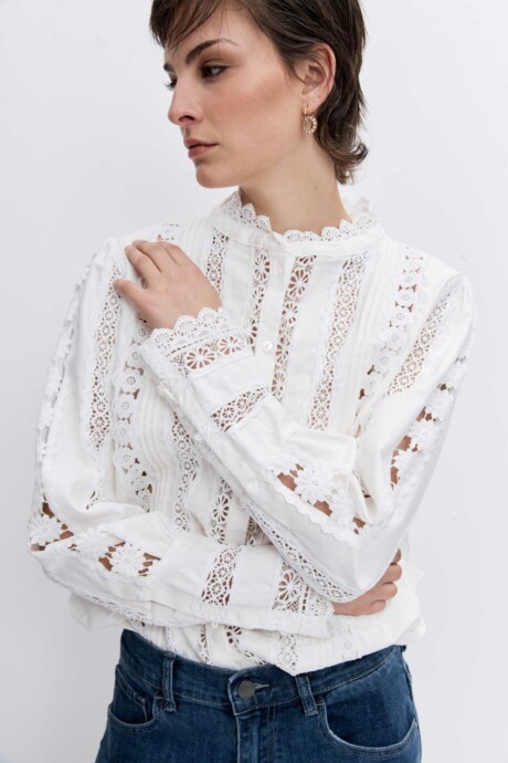 CAMISA BRODERIE GISELA - Imagen 7