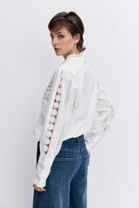 CAMISA BRODERIE GISELA - Imagen 3