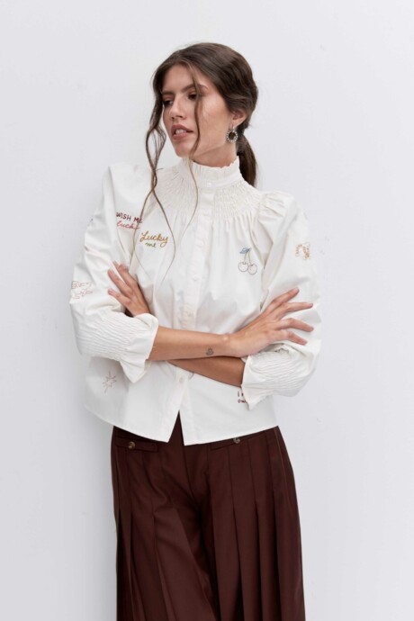 CAMISA BORDADOS EDELA - Imagen 3