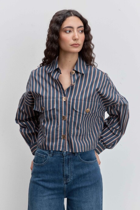 CAMISA RAYAS RENA - Imagen 5