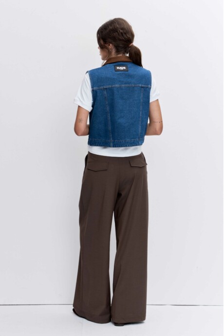 CHALECO DENIM AROA - Imagen 5