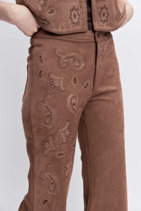 PANTALON EFECTO PIEL LESLIE - Imagen 5