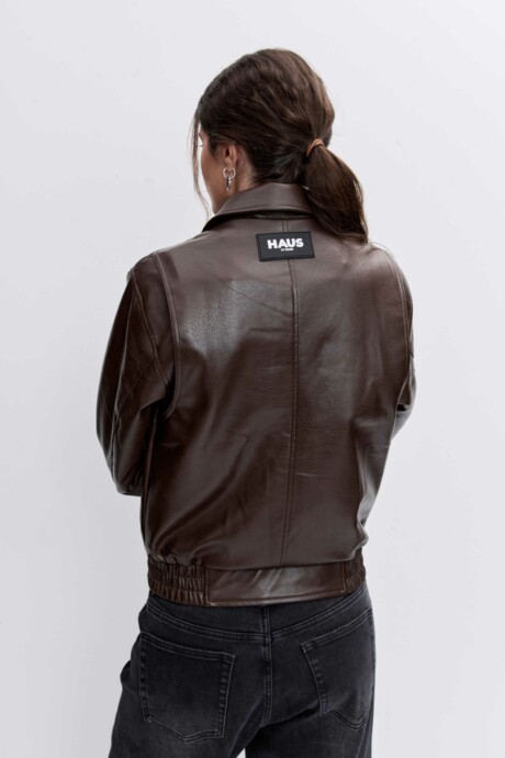 CAZADORA EFECTO PIEL LUISANA - Imagen 6
