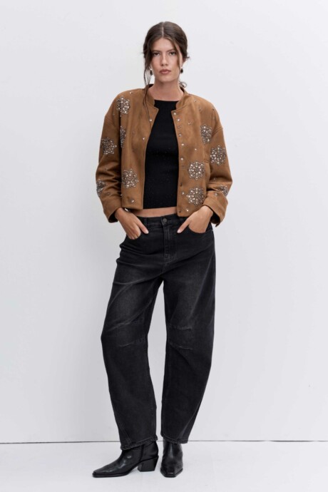 CHAQUETA EFECTO PIEL FATIMA - Imagen 2