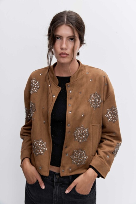 CHAQUETA EFECTO PIEL FATIMA