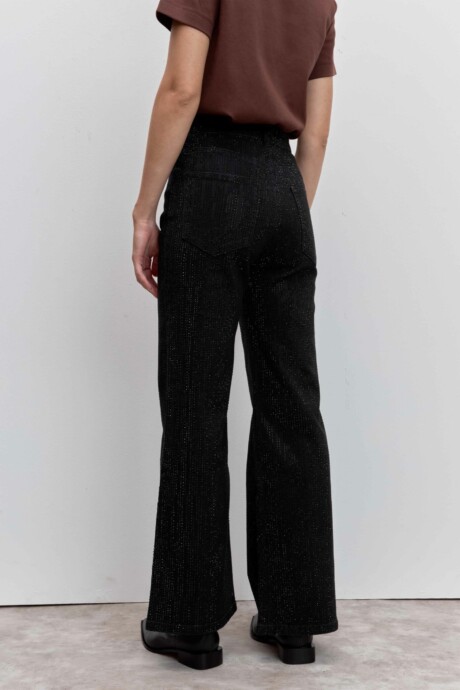 JEANS WIDE BRILLO MORA - Imagen 4