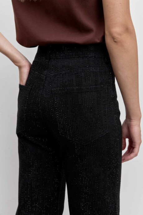 JEANS WIDE BRILLO MORA - Imagen 5
