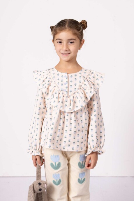 BLUSA ESTAMPA JUANITA - Imagen 4