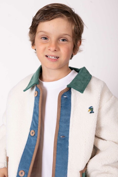 CAMPERA COMBINADA CURLY - Imagen 4
