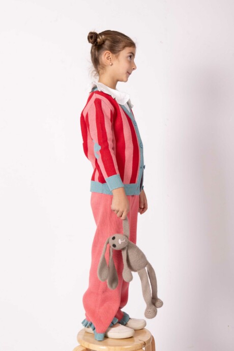 CARDIGAN JACQUARD MILKSHAKE - Imagen 9