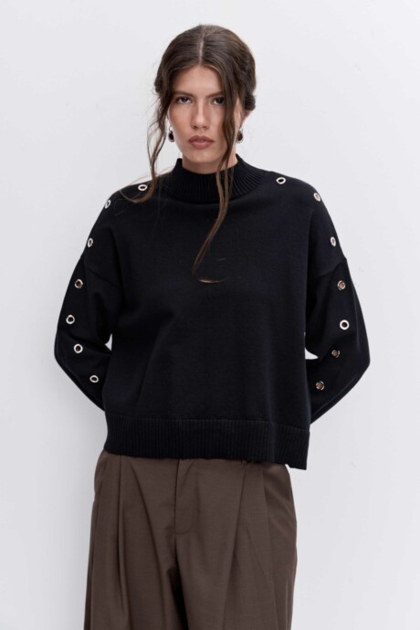 SWEATER PUNTO OJALILLOS EVE - Imagen 3