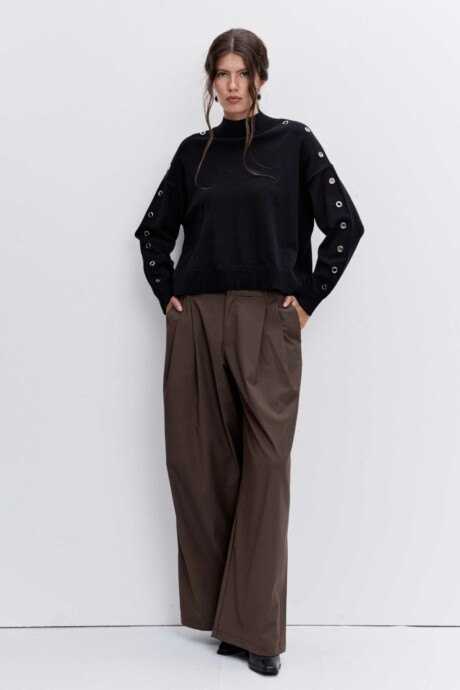 SWEATER PUNTO OJALILLOS EVE - Imagen 4